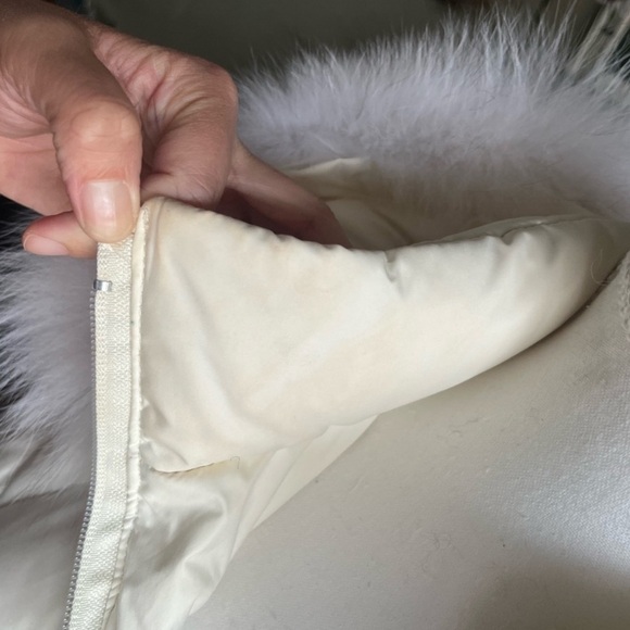 Netherland Fox Fur Coat/ Down Filled Puffer - Picture 4 of 6